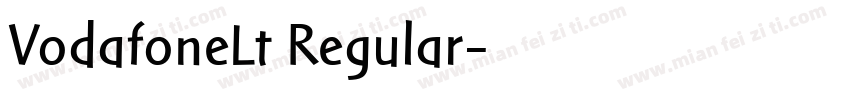 VodafoneLt Regular字体转换